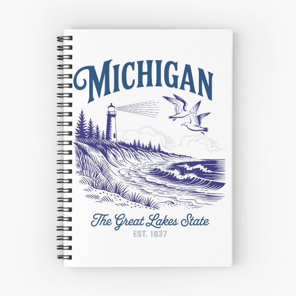 Item preview, Michigan The Great Lakes State designed and sold by Whereiskim.