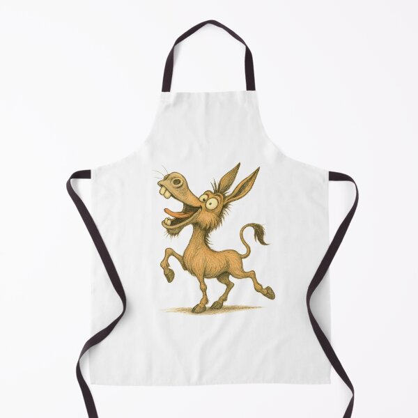 Item preview, Expressive Donkey – Funny Goofy Donkey Art designed and sold by Yomere.