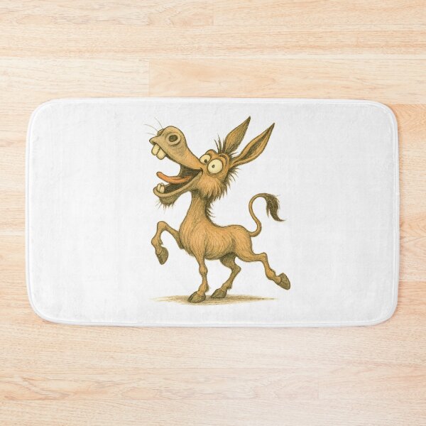 Item preview, Expressive Donkey – Funny Goofy Donkey Art designed and sold by Yomere.