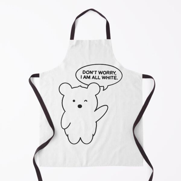 Item preview, BBear the polar bear “Don’t worry, I am all white.” designed and sold by BBear Adventure.