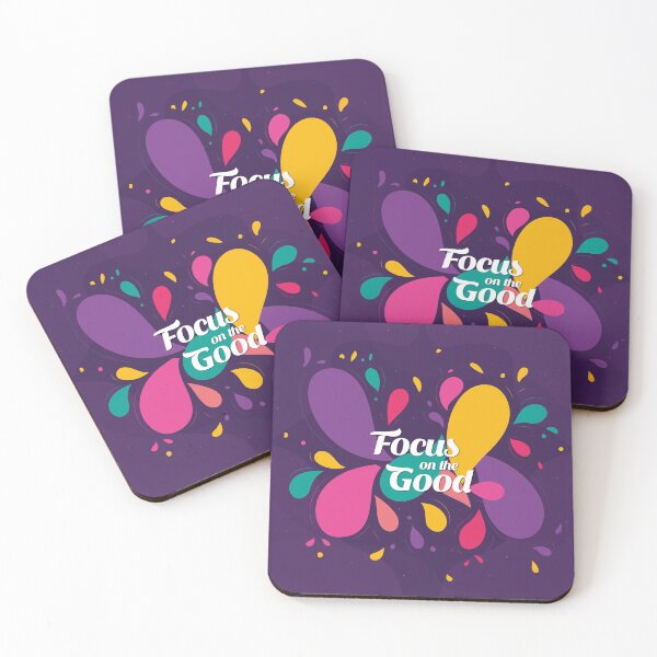 Item preview, Focus On The Good Inspirational Typography designed and sold by BareCanvass.