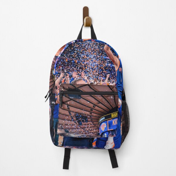 Item preview, NY Knicks Super Fans Hoisting Jalen Brunson NBA Finals designed and sold by Home Decor Art.