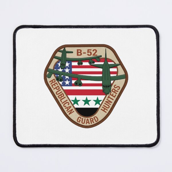 Item preview, USAF B-52 "Republican Guard Hunters" Gulf War Morale Patch designed and sold by CharlieDesings.
