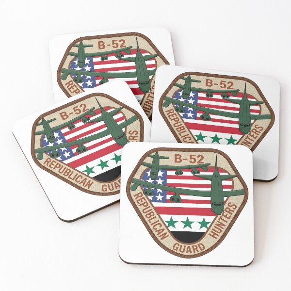 Item preview, USAF B-52 "Republican Guard Hunters" Gulf War Morale Patch designed and sold by CharlieDesings.