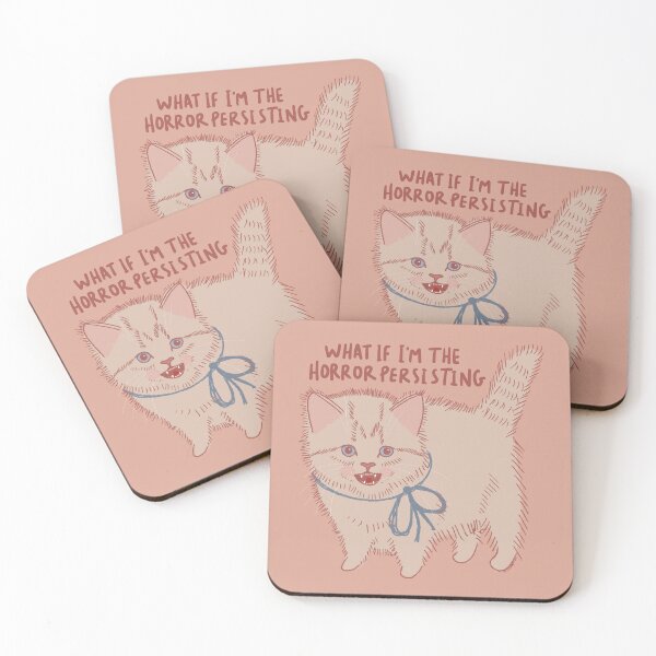 Item preview, What If I'm The Horror Pesisting designed and sold by KilkennyCat Art.