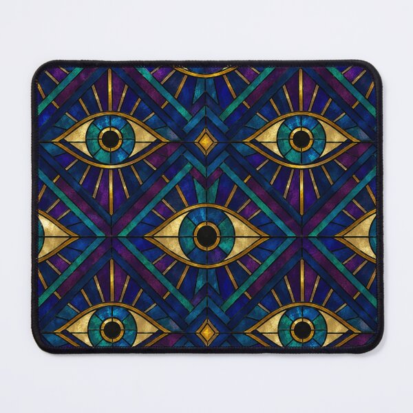 Item preview, Mystic Evil Eye Stained Glass Pattern designed and sold by Dresut.