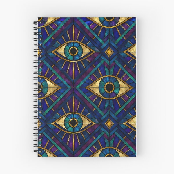 Item preview, Mystic Evil Eye Stained Glass Pattern designed and sold by Dresut.