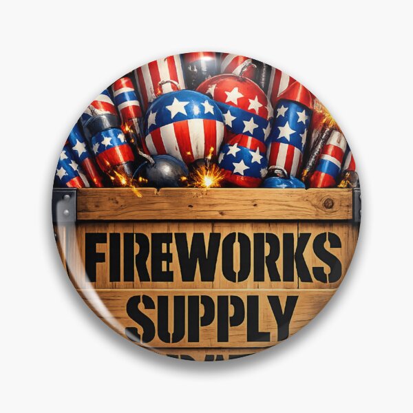 Item preview, Fireworks Supply Crate 4th of July Gift designed and sold by XYZ Studio.