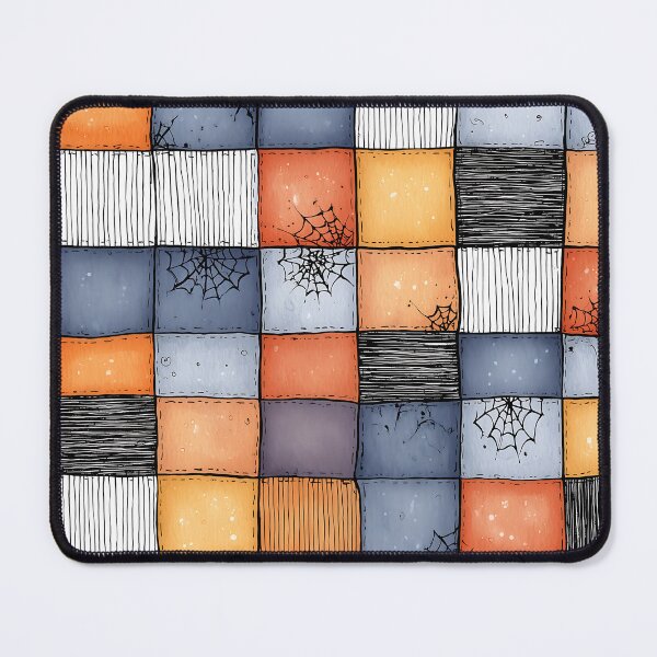 Item preview, Halloween Spiderweb Patchwork Pattern designed and sold by Boddicca.