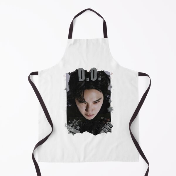 Item preview, EXOO D.O Kpop Solo Artist Black and White Collage Digital Art Portrait designed and sold by AJUNICE STUDIO.