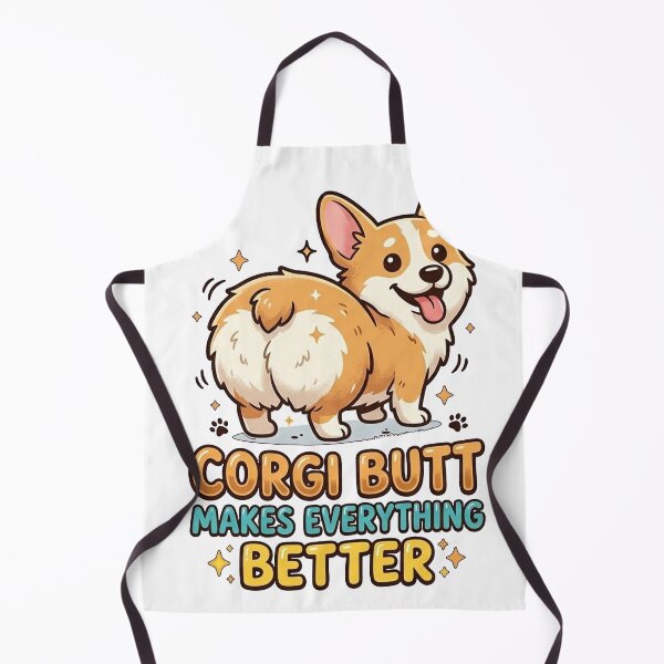 Item preview, Corgi Butt Makes Everything Better Shirt, Funny Corgi Butt Tee, Cute Corgi Gift for Corgi Lovers designed and sold by Wearable Canvas...