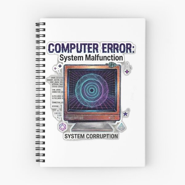Item preview, Cyberpunk Computer Error System Malfunction Glitch Art designed and sold by Fatomfatom.