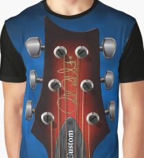 GUITAR HEADSTOCK ART - PRS CUSTOM Graphic T-Shirt