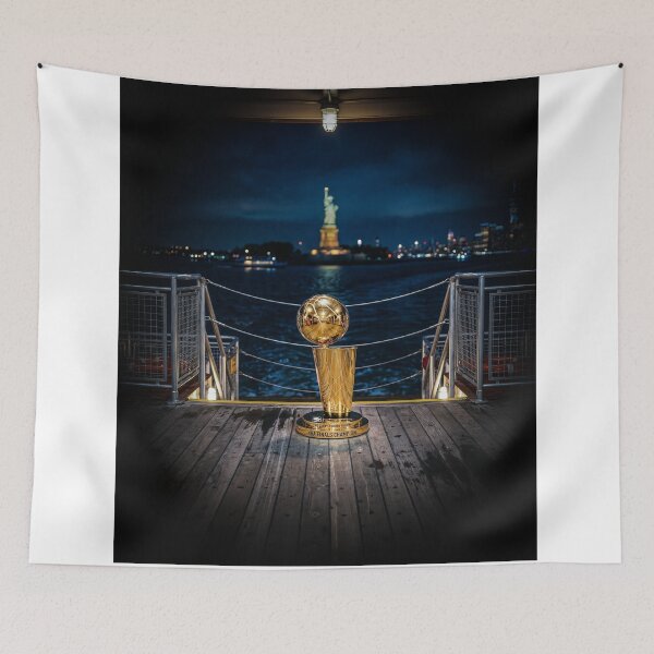 Item preview, NBA Finals Championship Trophy On The Staten Island Ferry designed and sold by Home Decor Art.