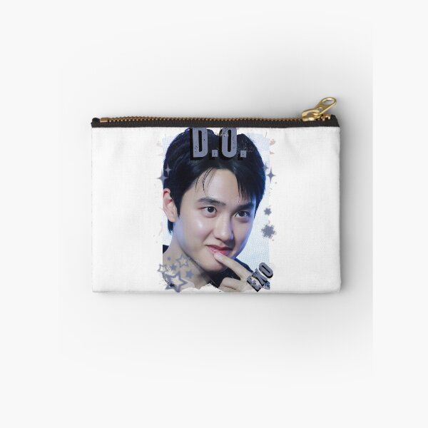 Item preview, EXOO D.O Kpop Solo Artist Black and White Collage Digital Art Portrait designed and sold by AJUNICE STUDIO.