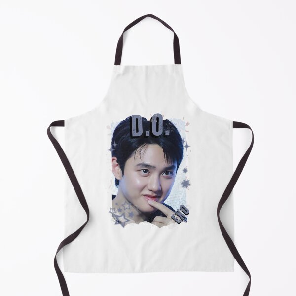 Item preview, EXOO D.O Kpop Solo Artist Black and White Collage Digital Art Portrait designed and sold by AJUNICE STUDIO.