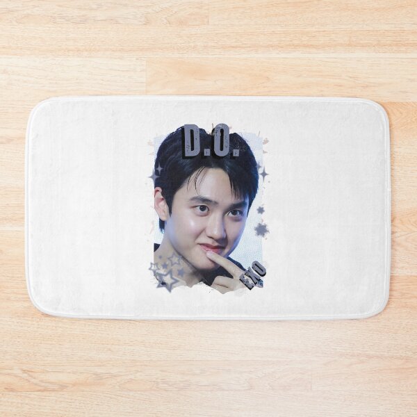 Item preview, EXOO D.O Kpop Solo Artist Black and White Collage Digital Art Portrait designed and sold by AJUNICE STUDIO.