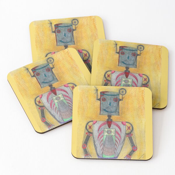 Item preview, Happy Robot designed and sold by Haxson37art.