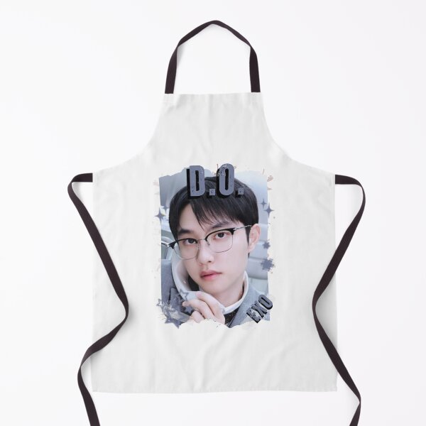Item preview, EXOO D.O Kpop Solo Artist Black and White Collage Digital Art Portrait designed and sold by AJUNICE STUDIO.