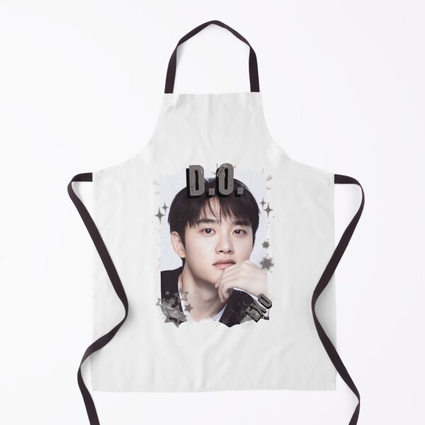 Item preview, EXOO D.O Kpop Solo Artist Black and White Collage Digital Art Portrait designed and sold by AJUNICE STUDIO.