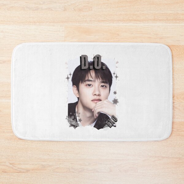 Item preview, EXOO D.O Kpop Solo Artist Black and White Collage Digital Art Portrait designed and sold by AJUNICE STUDIO.