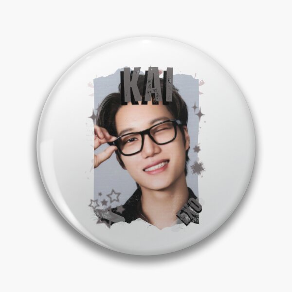 Item preview, EXOO Kai Kpop Solo Artist Black and White Collage Digital Art Portrait designed and sold by AJUNICE STUDIO.