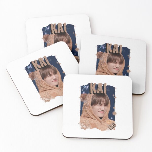 Item preview, EXOO Kai Kpop Solo Artist Black and White Collage Digital Art Portrait designed and sold by AJUNICE STUDIO.