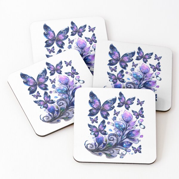 Item preview, Cosmic Sparkle Butterflies designed and sold by HavenDesign.