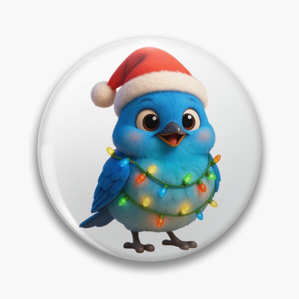 Item preview, Christmas Mountain Bluebird designed and sold by Sillytoe.