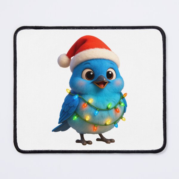 Item preview, Christmas Mountain Bluebird designed and sold by Sillytoe.