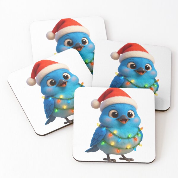 Item preview, Christmas Mountain Bluebird designed and sold by Sillytoe.