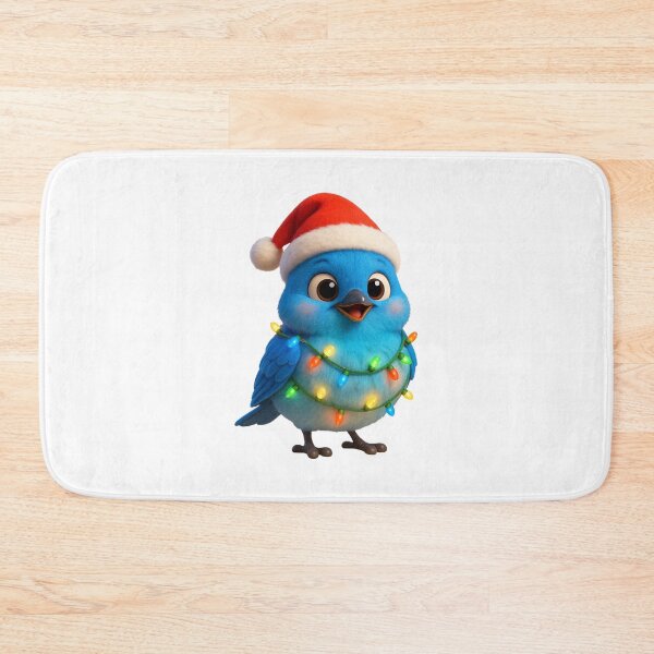 Item preview, Christmas Mountain Bluebird designed and sold by Sillytoe.