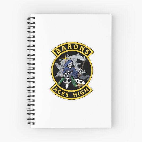 Item preview, USAF 23rd Bomb Squadron "Barons - Aces High" Morale Patch designed and sold by CharlieDesings.
