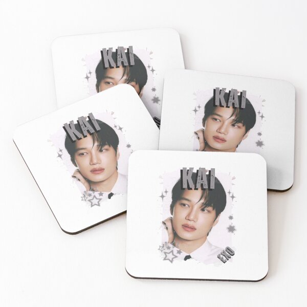 Item preview, EXOO Kai Kpop Solo Artist Black and White Collage Digital Art Portrait designed and sold by AJUNICE STUDIO.