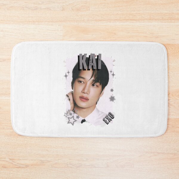 Item preview, EXOO Kai Kpop Solo Artist Black and White Collage Digital Art Portrait designed and sold by AJUNICE STUDIO.