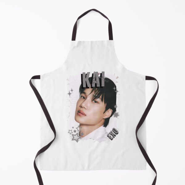 Item preview, EXOO Kai Kpop Solo Artist Black and White Collage Digital Art Portrait designed and sold by AJUNICE STUDIO.