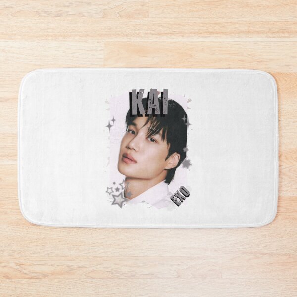 Item preview, EXOO Kai Kpop Solo Artist Black and White Collage Digital Art Portrait designed and sold by AJUNICE STUDIO.