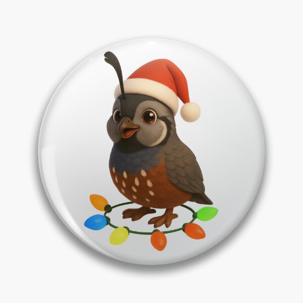Item preview, Christmas Mountain Quail designed and sold by Sillytoe.