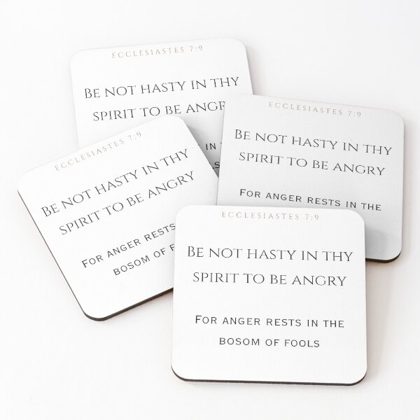 Item preview, Ecclesiastes 7:9 designed and sold by Undonemadenew.