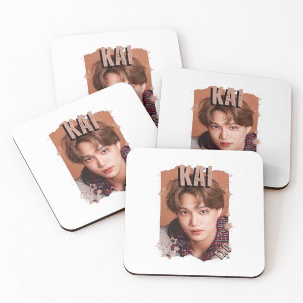 Item preview, EXOO Kai Kpop Solo Artist Black and White Collage Digital Art Portrait designed and sold by AJUNICE STUDIO.