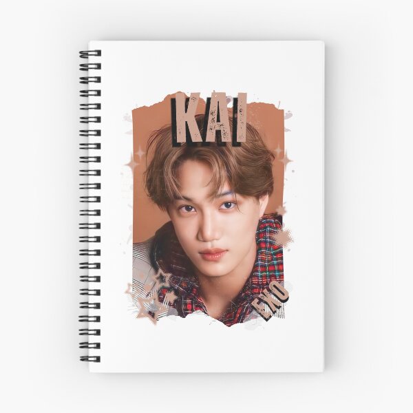 Item preview, EXOO Kai Kpop Solo Artist Black and White Collage Digital Art Portrait designed and sold by AJUNICE STUDIO.