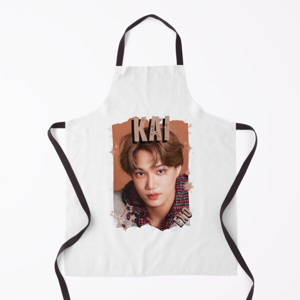 Item preview, EXOO Kai Kpop Solo Artist Black and White Collage Digital Art Portrait designed and sold by AJUNICE STUDIO.