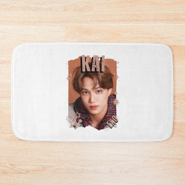Item preview, EXOO Kai Kpop Solo Artist Black and White Collage Digital Art Portrait designed and sold by AJUNICE STUDIO.