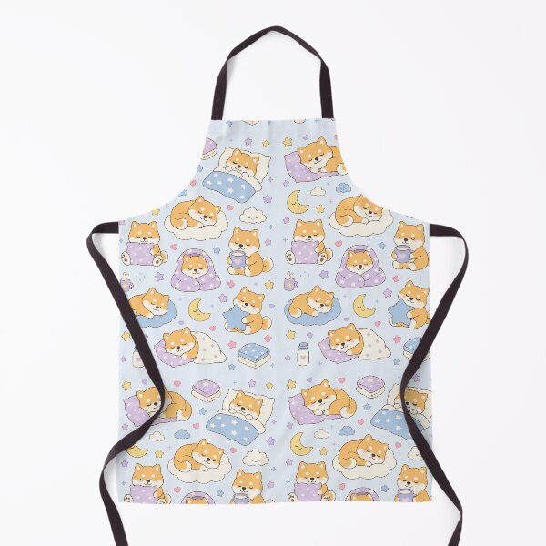 Item preview, Sleepy Shiba Bedtime Kawaii Pattern designed and sold by Soft Berry Studio.