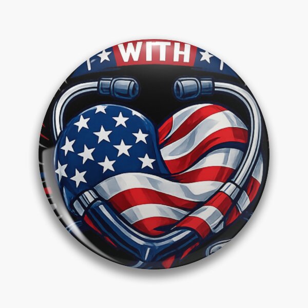Item preview, healing with freedom patriotic nurse healthcare hero 4th of July Gift designed and sold by XYZ Studio.