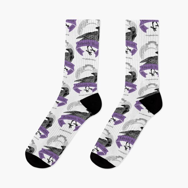 Item preview, Ghostly World Rustic Logo (Purple) Dark Text designed and sold by GhostlyWorld.