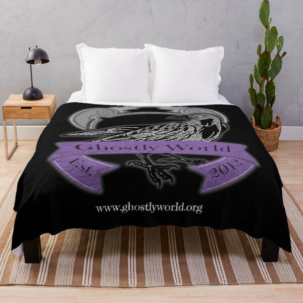 Item preview, Ghostly World Rustic Logo (Purple) Light Text designed and sold by GhostlyWorld.