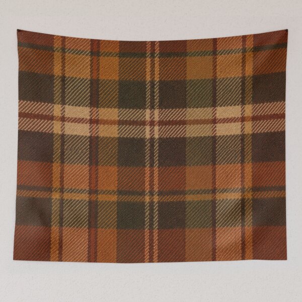 Item preview, Warm Autumn Plaid Fabric Texture designed and sold by Owcomm.