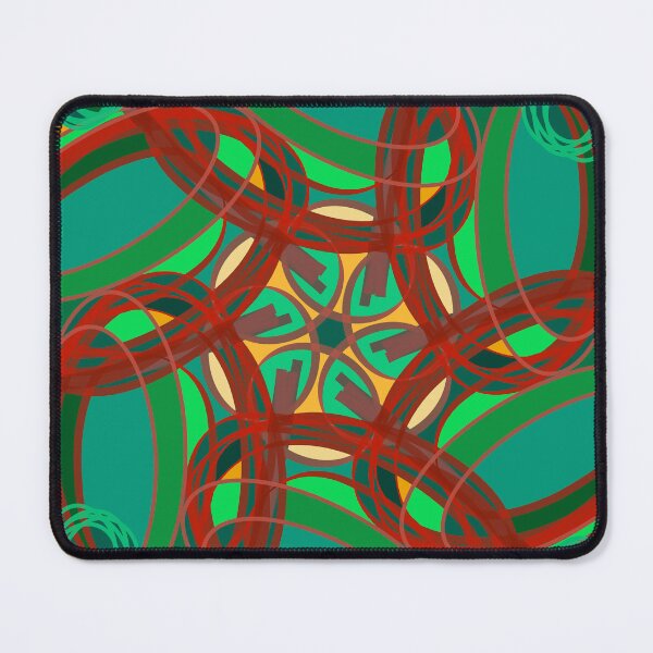 Item preview, Maroon Red Gold Abstract Digital Design designed and sold by RAHKELROYSUM.