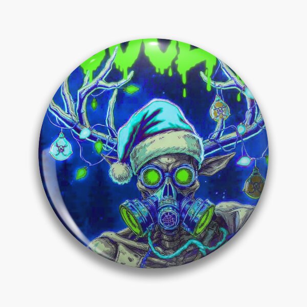 Item preview, TOCOCLAWS Toxic Santa - Apocalyptic Holiday Streetwear designed and sold by TOCOCLAWS.
